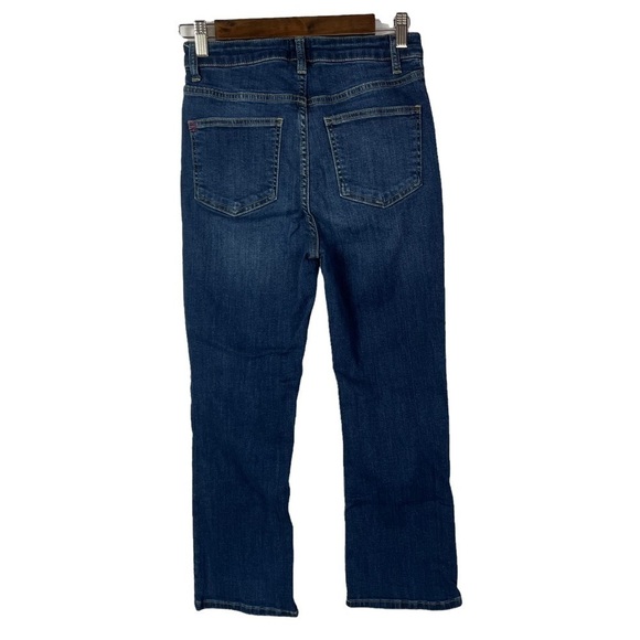 Urban Outfitters BDG Dark Wash High Rise Straight Leg Jeans 27 - Picture 2 of 4